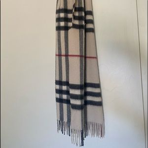 100% Real Burberry Scarf